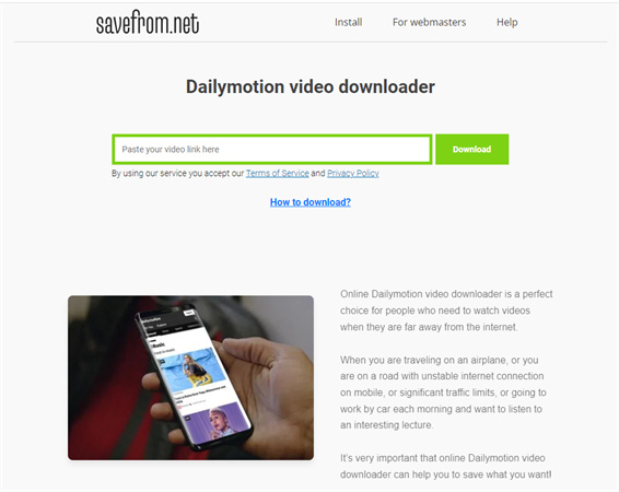 Dailymotion Video Downloader Converter to MP4 You Shouldn't Miss