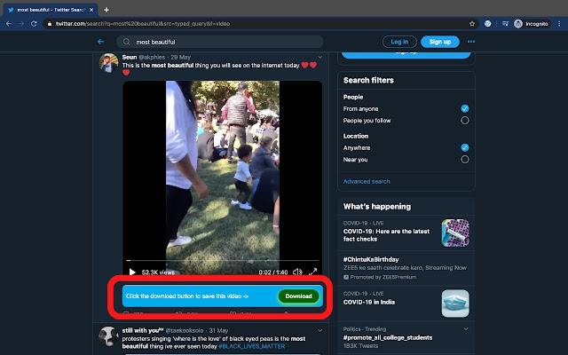 How to download Twitter videos on a computer with X2Twitter