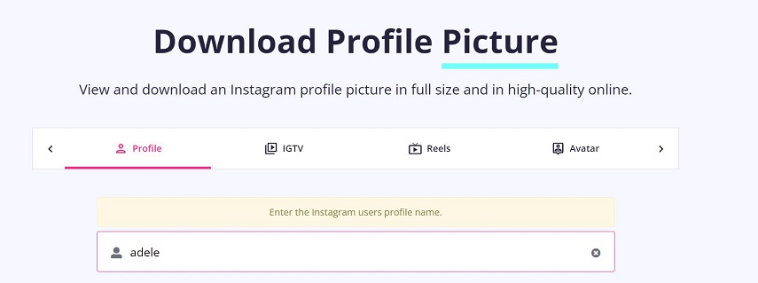Instadp  Full Size Instagram profile pictures downloader and viewer See  and extract Insta DP from private public blocked profiles
