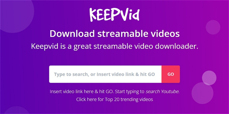 Streamable video downloader - Davapps