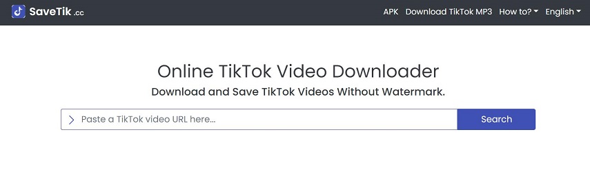 savetik.cc tiktok video downloader