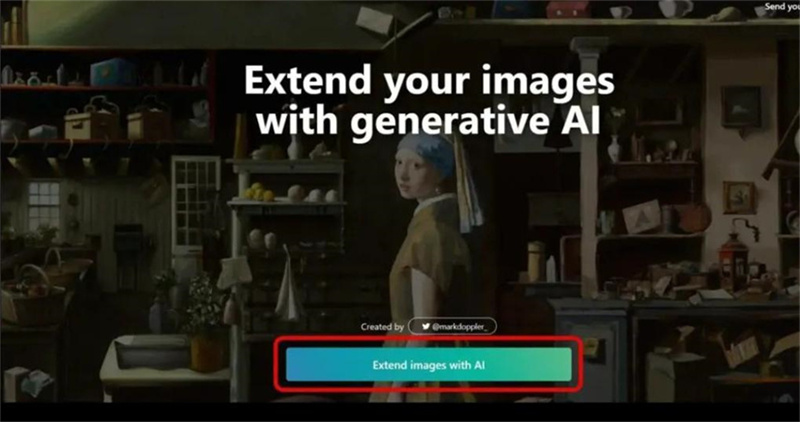 outil d'extension photo IA