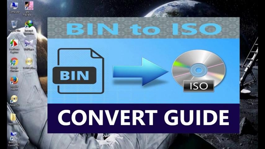 Recommended Free BIN to ISO Converters for Converting .bin to .iso