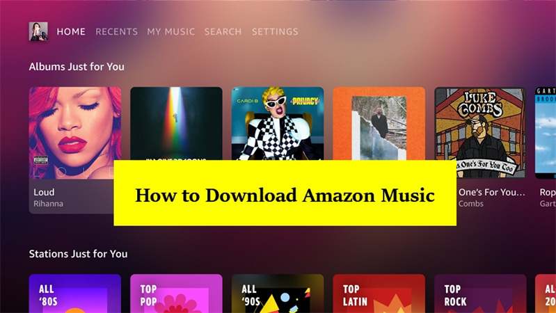 Cómo Descargar Música de Amazon Music