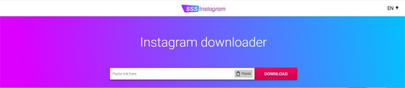 Instagram動画、リール、ストーリー、写真をダウンロードするSSS Instagramの最適な代替案