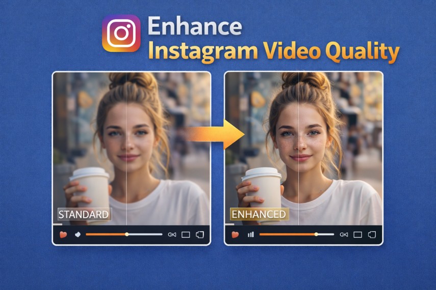 Improve Instagram Video Quality with AI