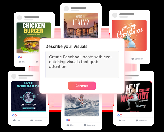 使用 facebook ai 圖像生成的步驟