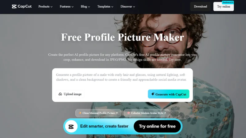 capcut facebook pfp maker