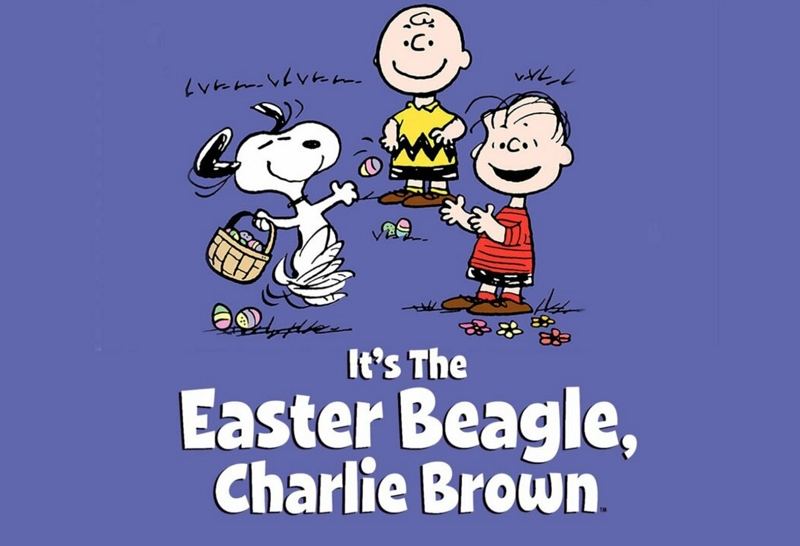 its easter beagle charlie brown