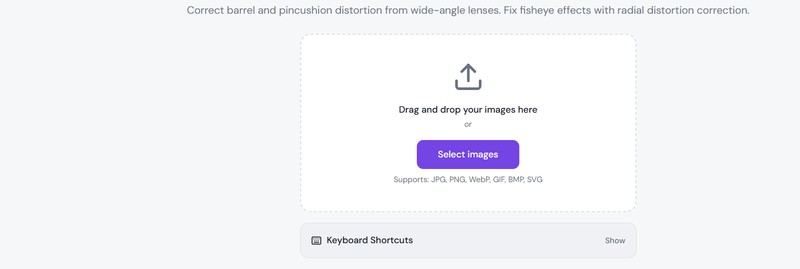 pikdraw online image enhancer upload interface