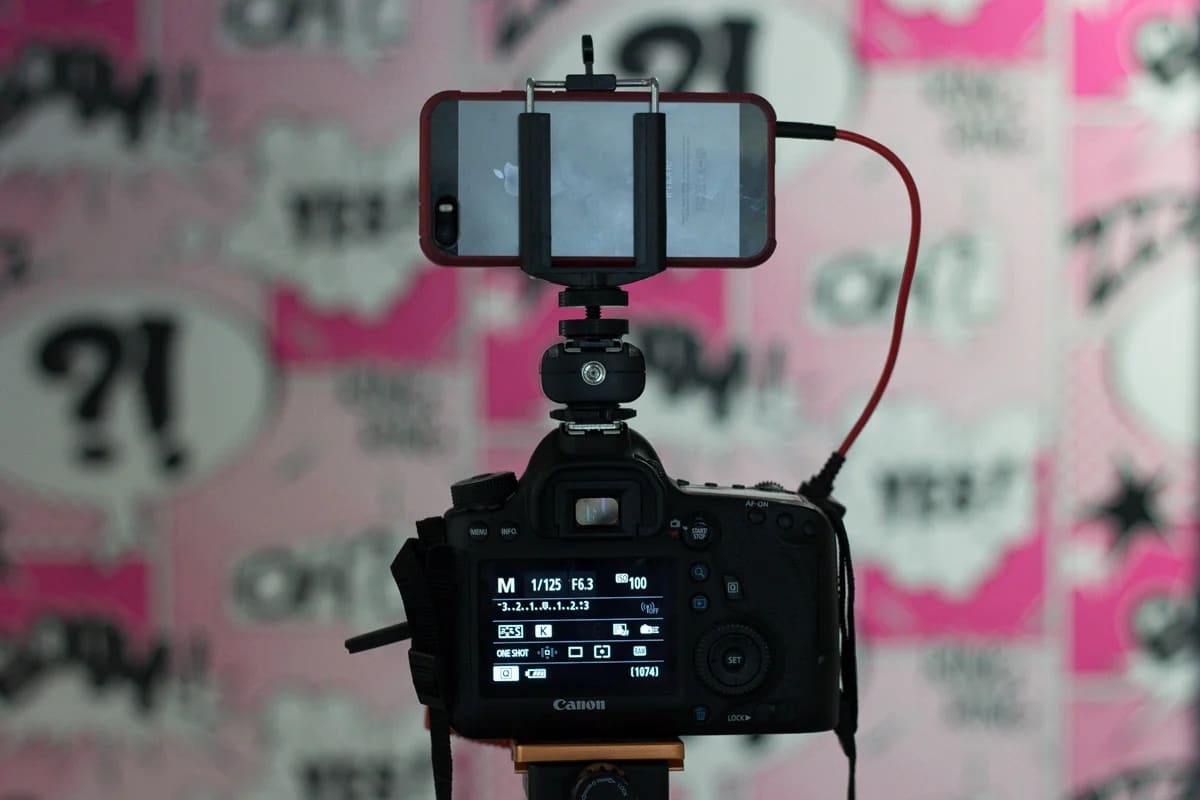 add camera at your shoulder length