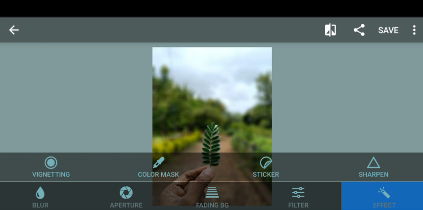 aftefocus how to clear a blurry picture on android