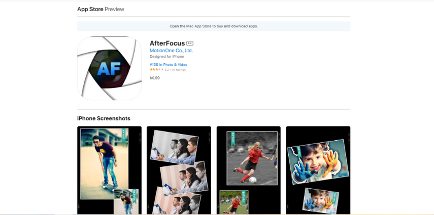 how to make a blurry picture clear on android with aftefocus