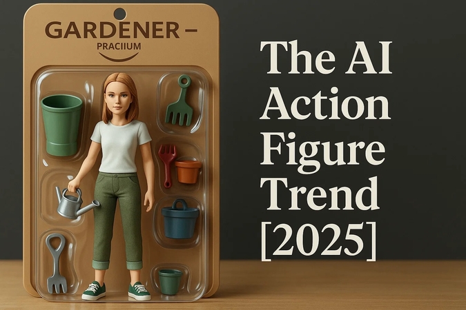 follow action figure trend with ai