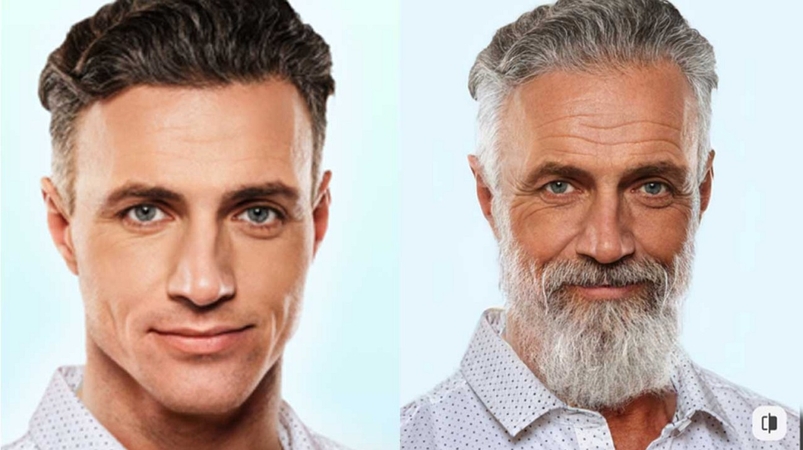 ai age filter on man