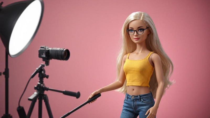 enhance barbie style prompt