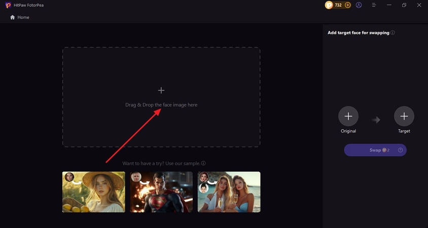 add image to create bikini model