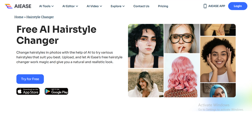 smart browser-based hair tool