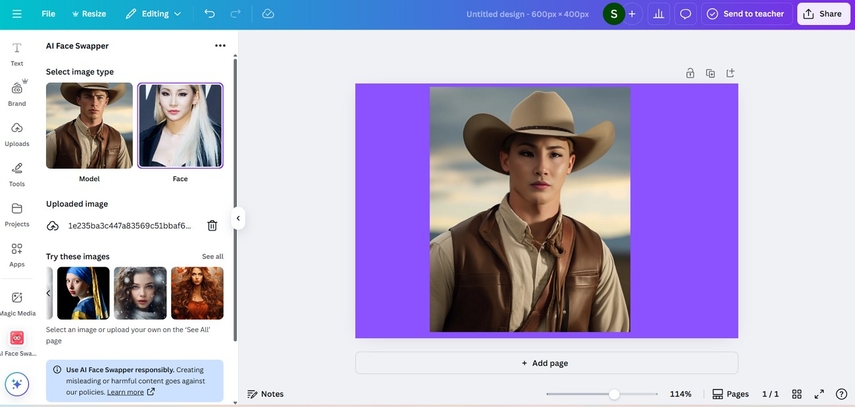 canva ai helps create digital models