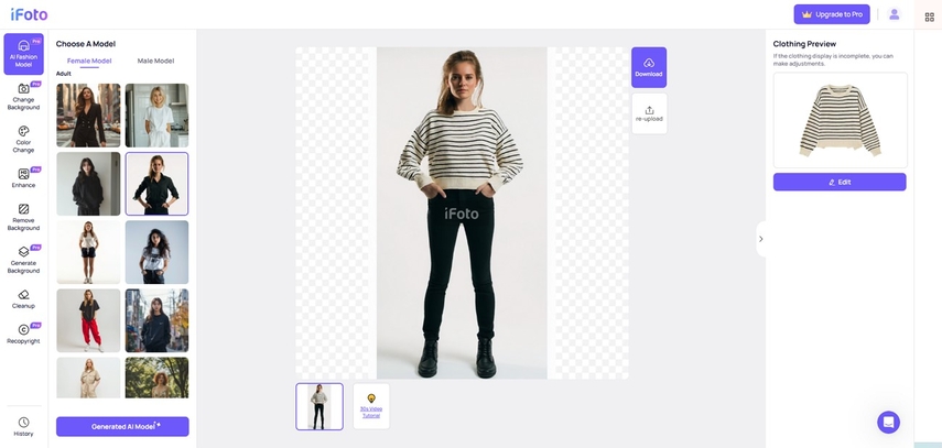 online models with ifoto