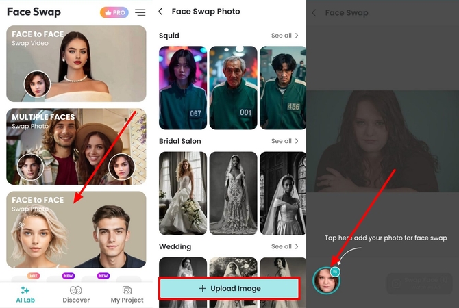 install face swap and add image