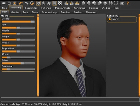 makehuman ai model generator