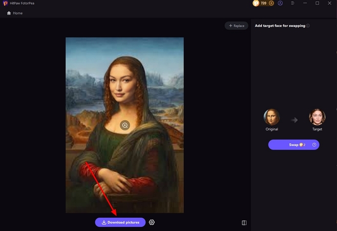 download ai paint swap hitpaw