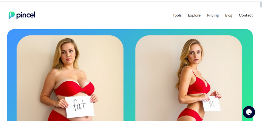 ai weight loss filter