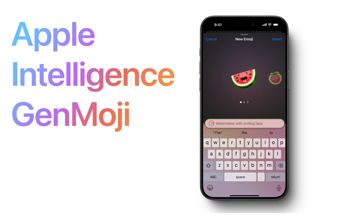 iOS 18のAI生成絵文字
