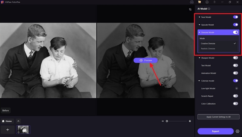 improve images with ai model