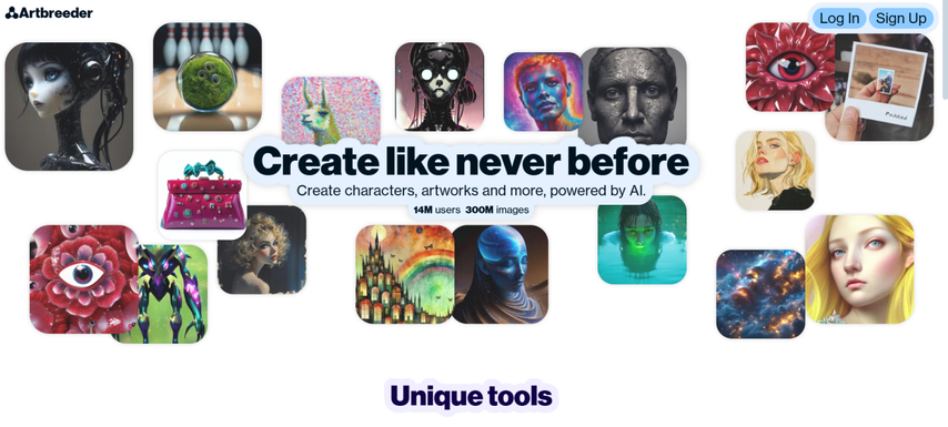 homepage-screenshot-of-art breeeder