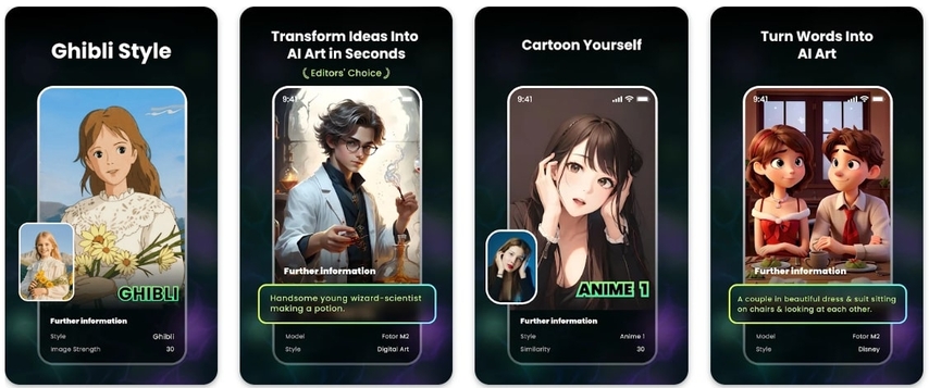goart ghibli style generator app