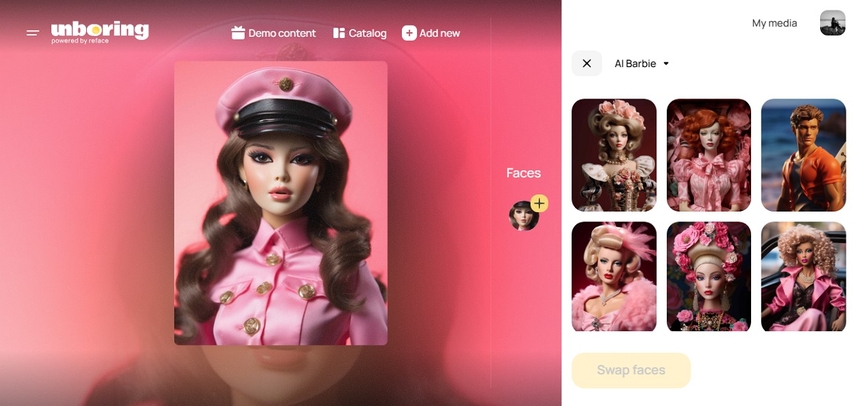 unboring apply ai barbie effect