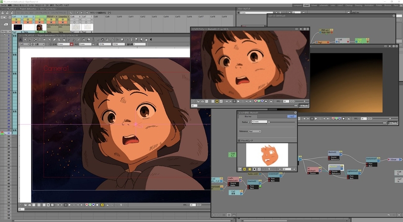 opentoonz Ghibli image generator