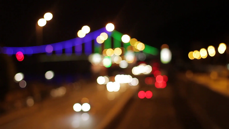 blurry footage alike