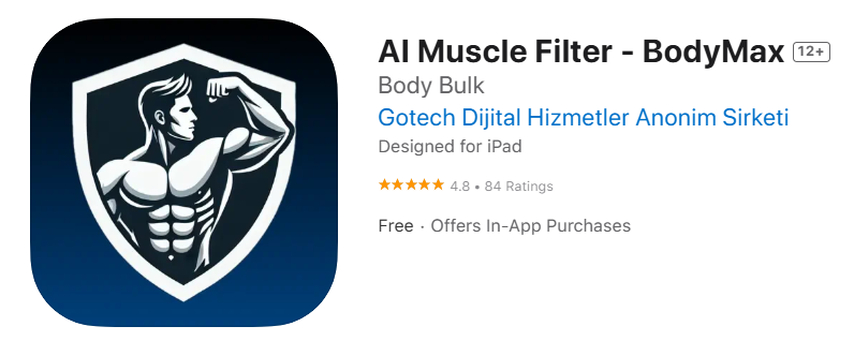 BodyMax 근육 강화 도구 홈페이지 스크린샷