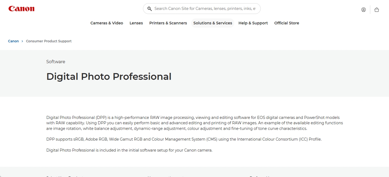 download canon editor