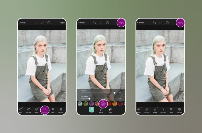 hair color selection for choosing a new hair color