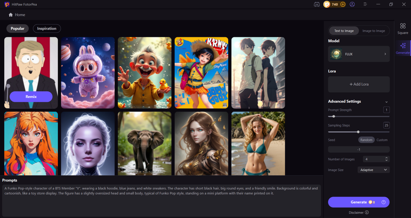 set image size and resolution