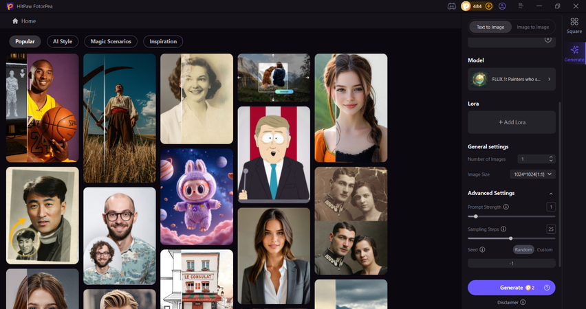 set image size and resolution