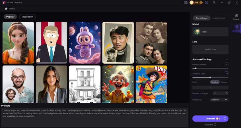 set image size and resolution