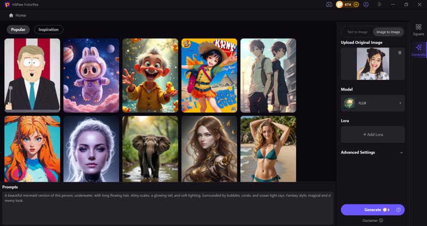 upload photo and write your description