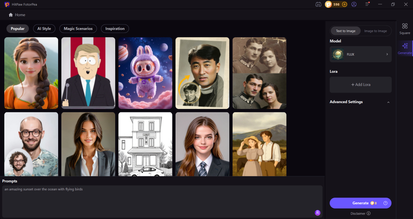 fotorpea ai text to image generator
