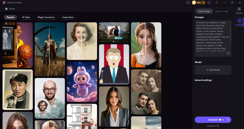 choose the artstyle and write your description