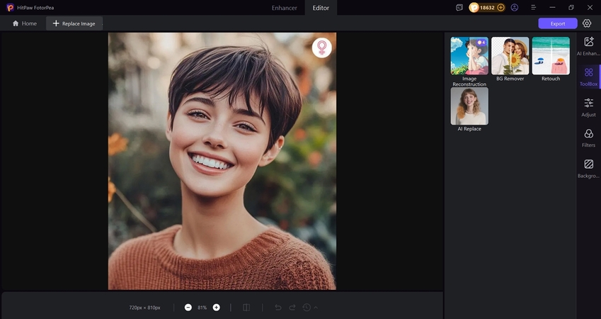 open ai replace under toolbox