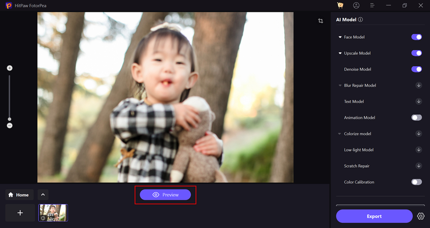 see ai enhancement preview