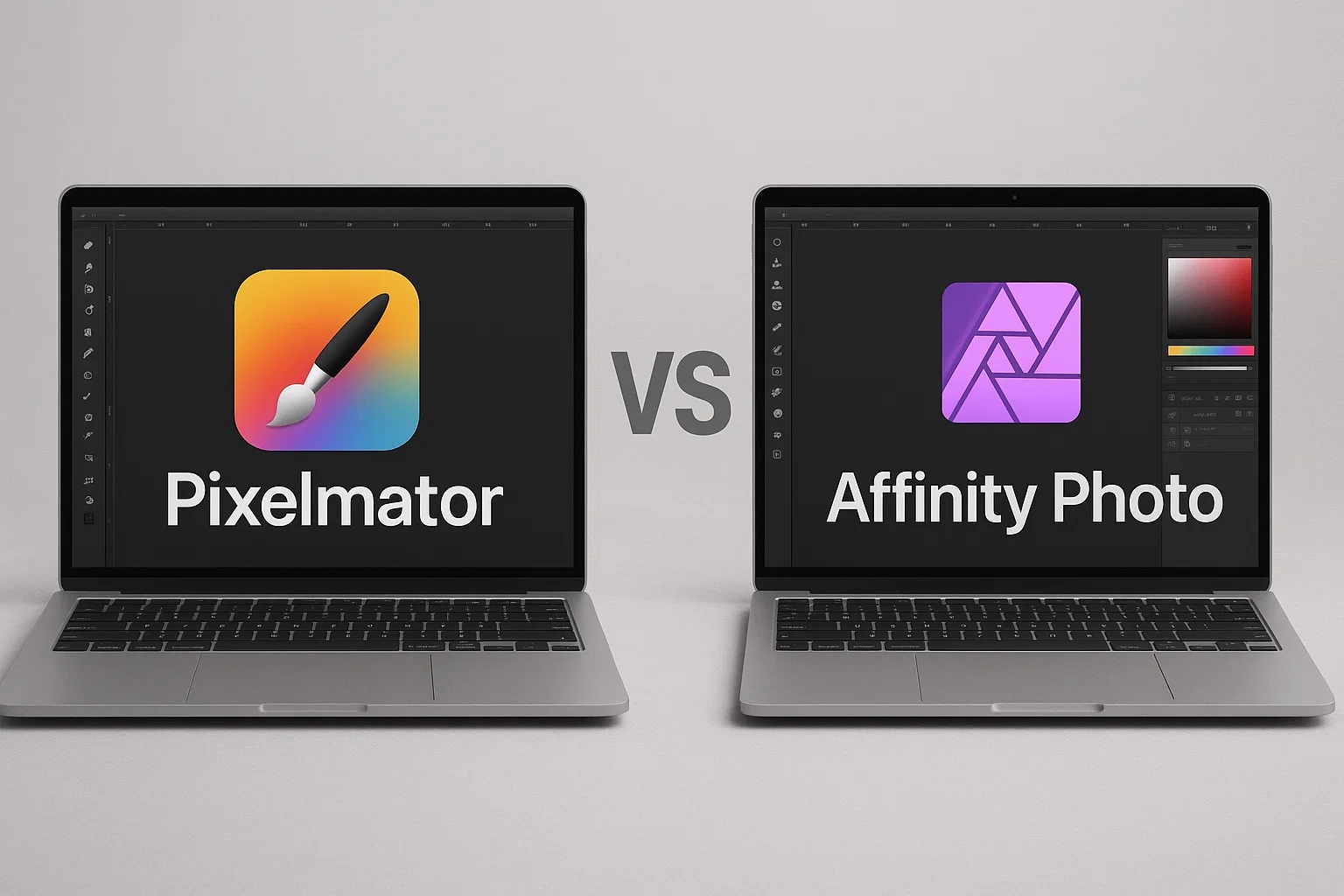 different compatibility of affinity and pixelmator