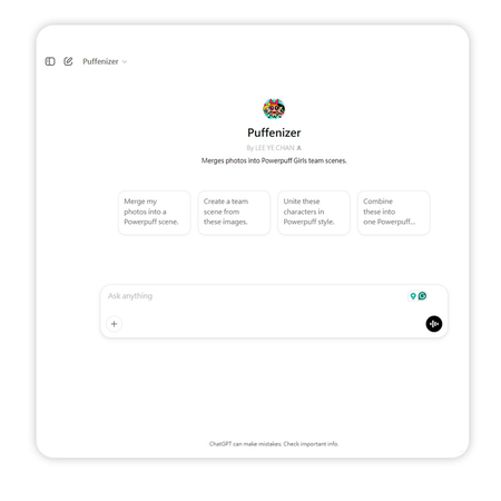 criar chatpuff superpoderoso