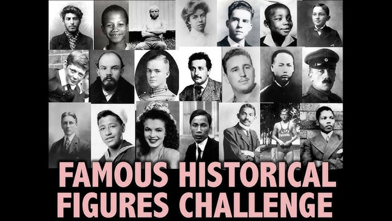 challenge of finding historical figures'