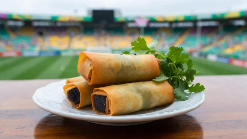 light rolls served during football gathering